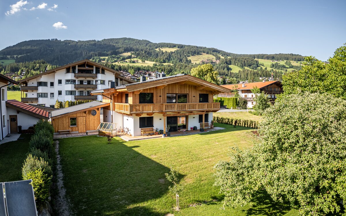 Holzhaus in Riegelbauweise